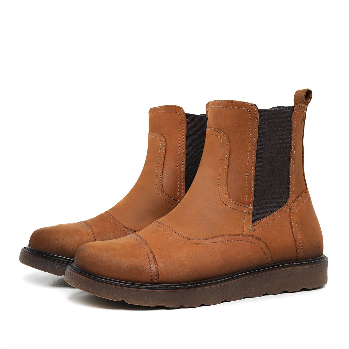 Bota Chelsea Heritage Design Couro Premium Solado Urban Track